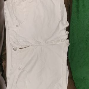 Faded Glory,14, white shorts